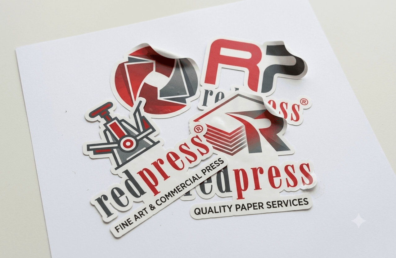Custom die-cut stickers